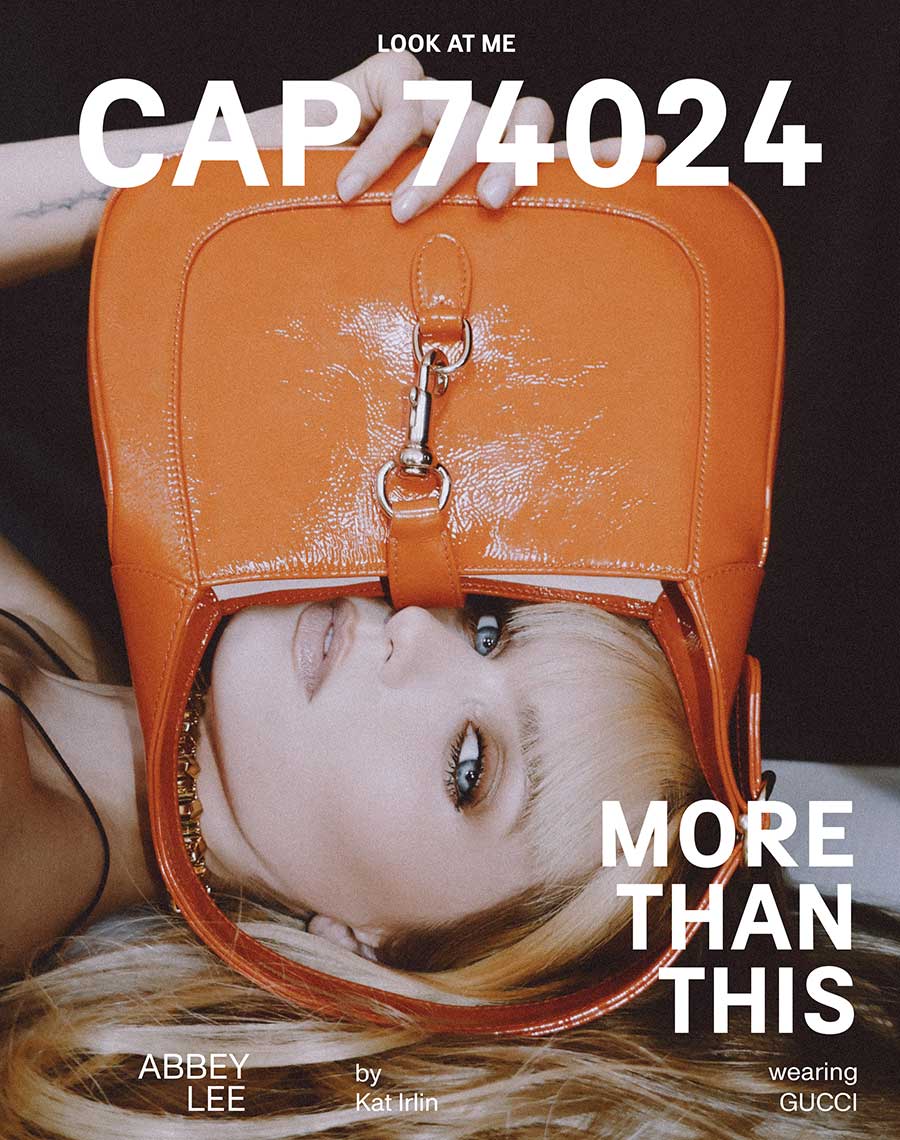 CAP 74024 - issue 18 - cover Abbey Lee by Kat Irlin wearing Gucci - More than this